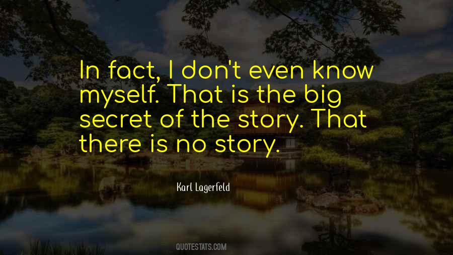 Secret Story Quotes #1440783