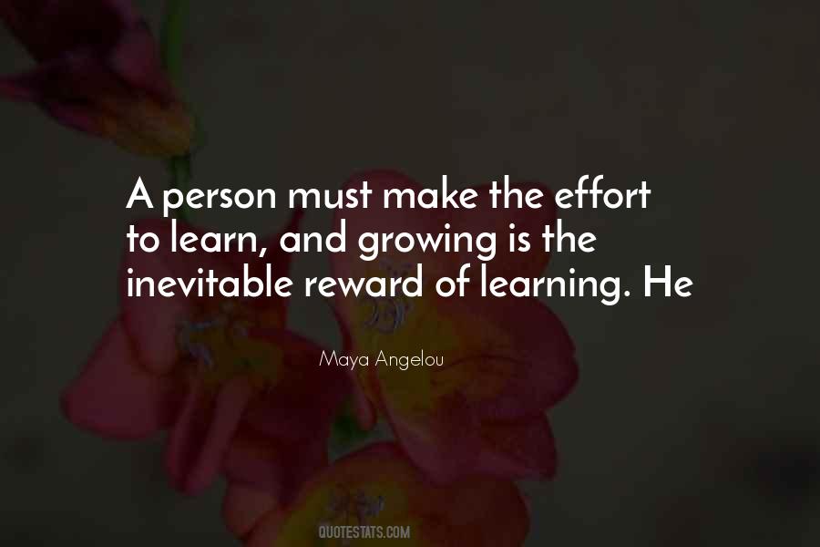 Growing Learning Quotes #1579091