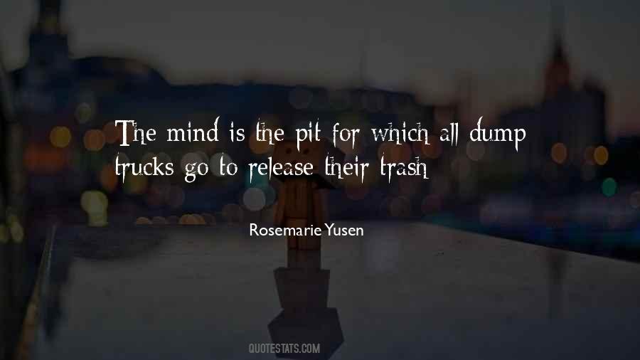 Out With The Trash Quotes #140566