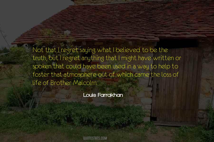 What A Loss Quotes #1469380