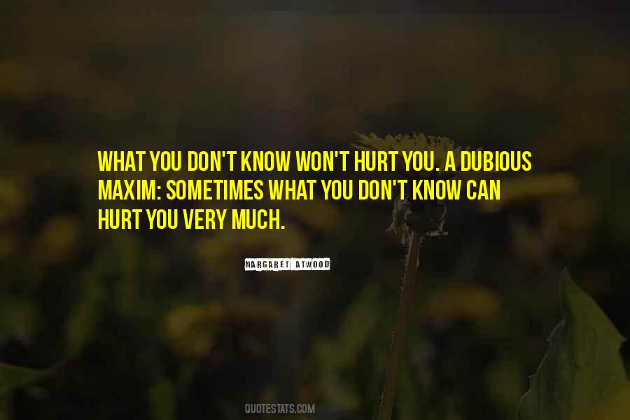 What A Loss Quotes #1651198