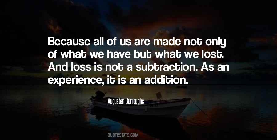 What A Loss Quotes #545299
