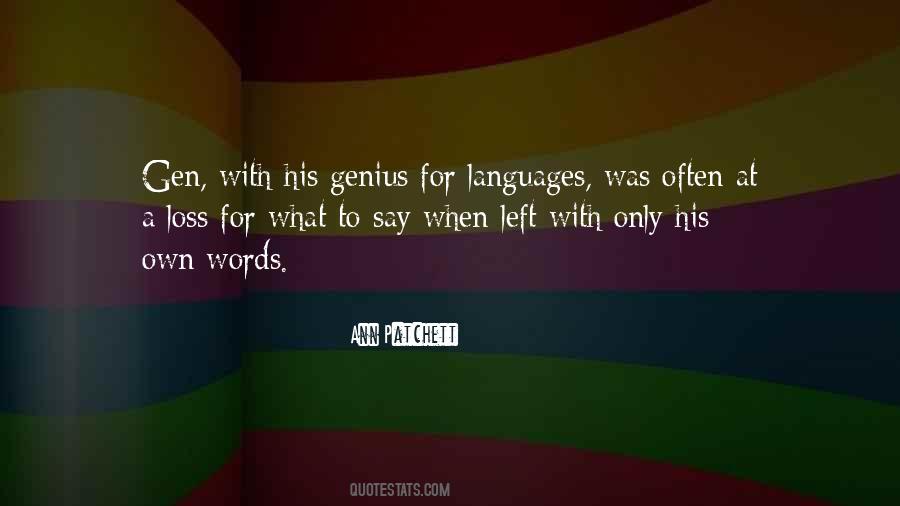 What A Loss Quotes #991911