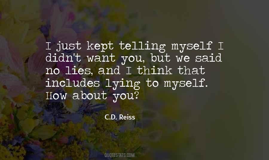 Lies And Lies Quotes #14348