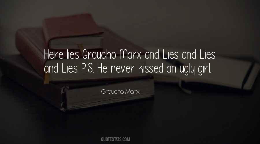 Lies And Lies Quotes #154448