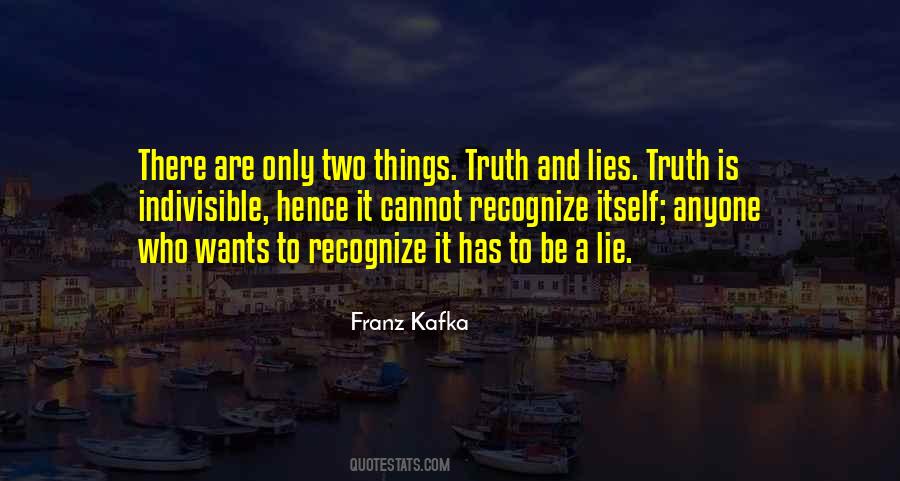 Lies And Lies Quotes #201795