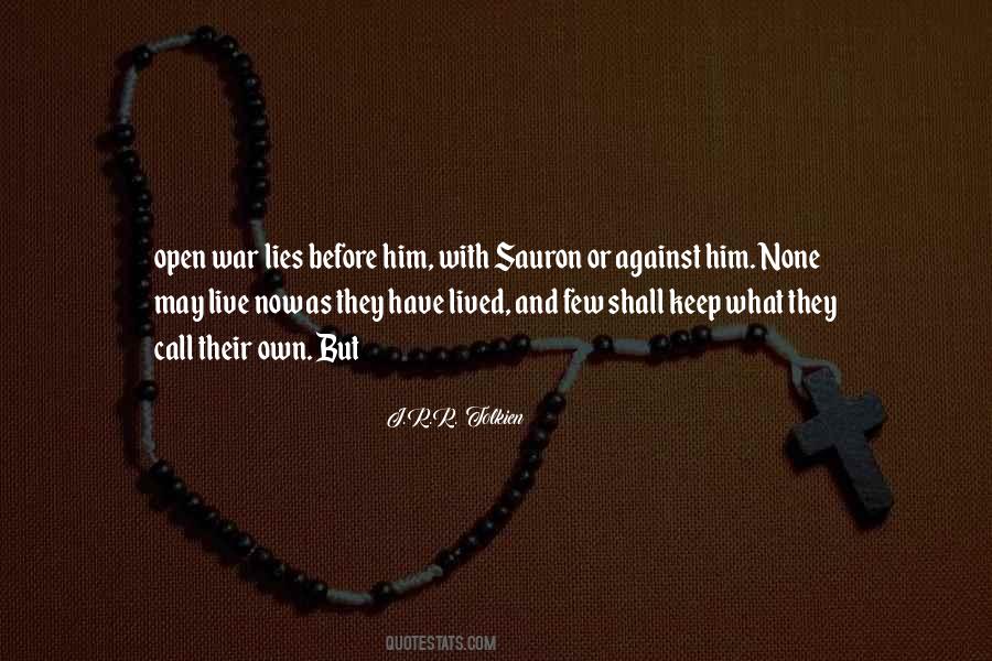 Lies And Lies Quotes #87066