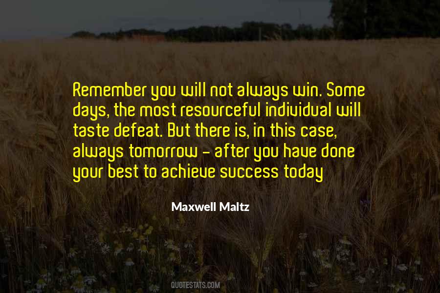 Success Today Quotes #1704073