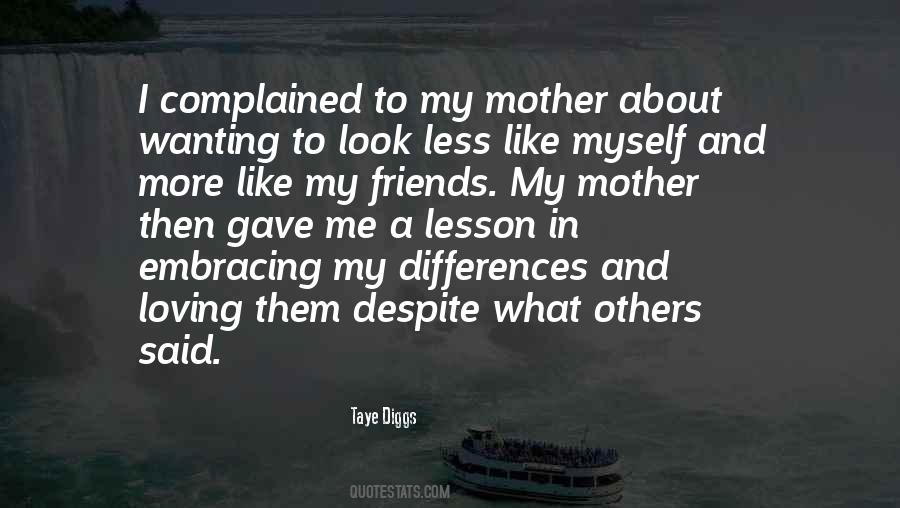 Friends Mother Quotes #302244