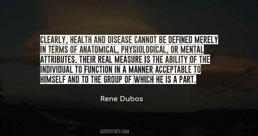 It Is No Measure Of Health Quotes #1457044