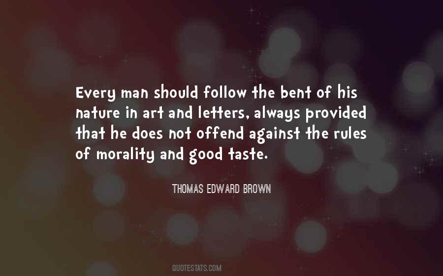 Always Follow The Rules Quotes #116586