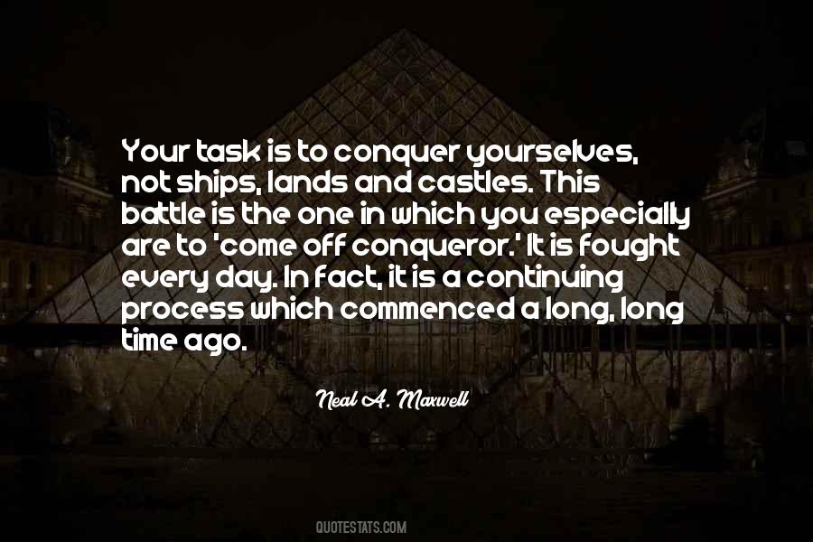 Off To Battle Quotes #942314