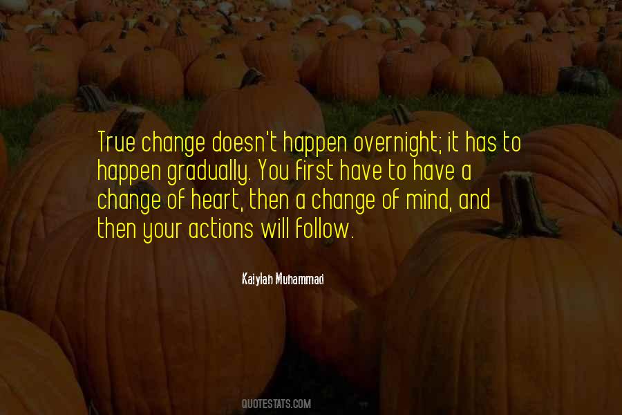 Change Will Happen Quotes #860553