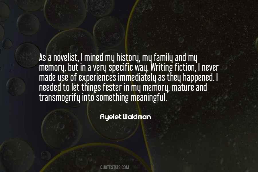 Family Meaningful Quotes #1802280