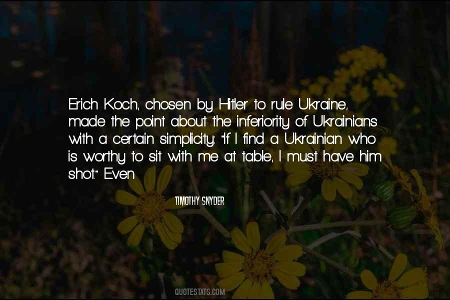 Erich Koch Quotes #1641816