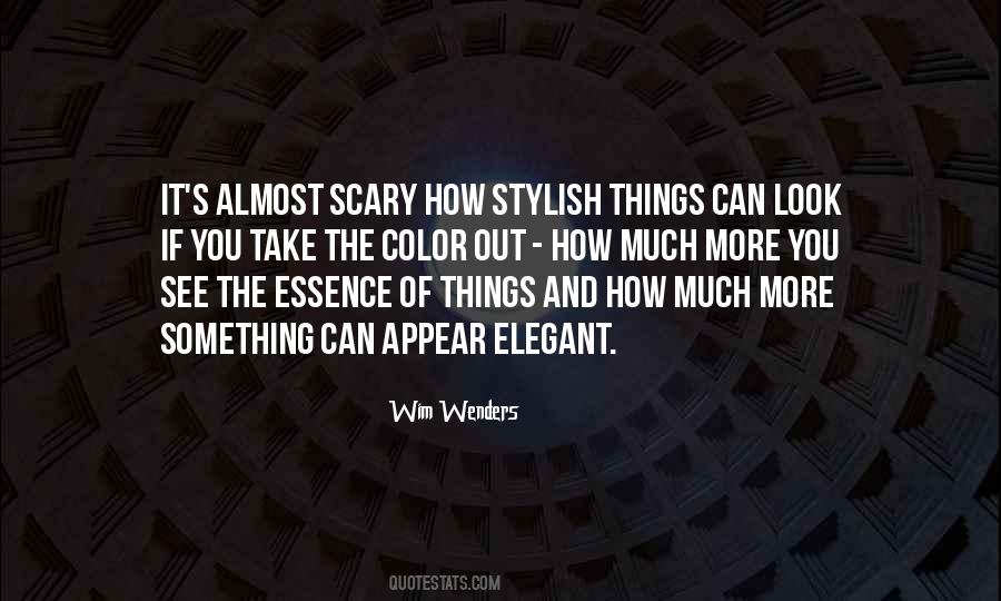 Elegant Look Quotes #1184849