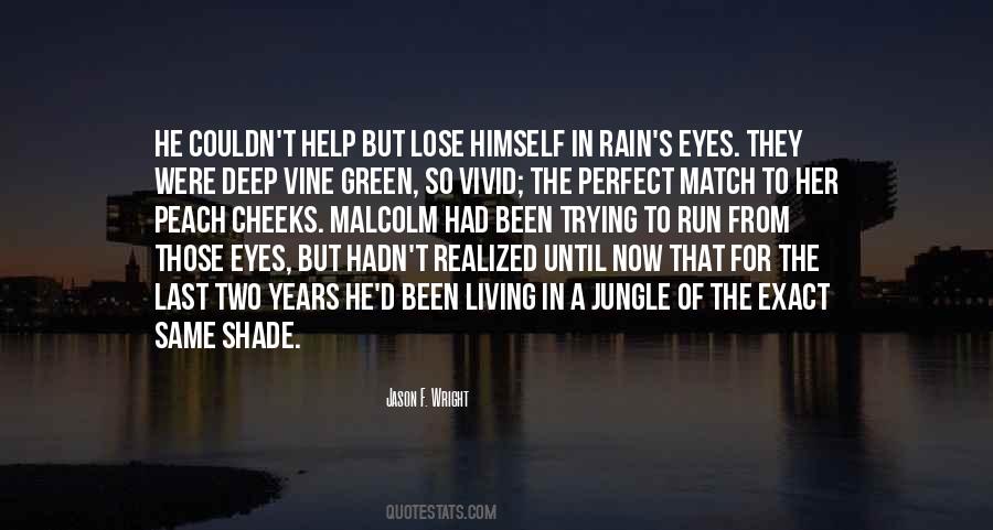 Rain Run Quotes #1471213