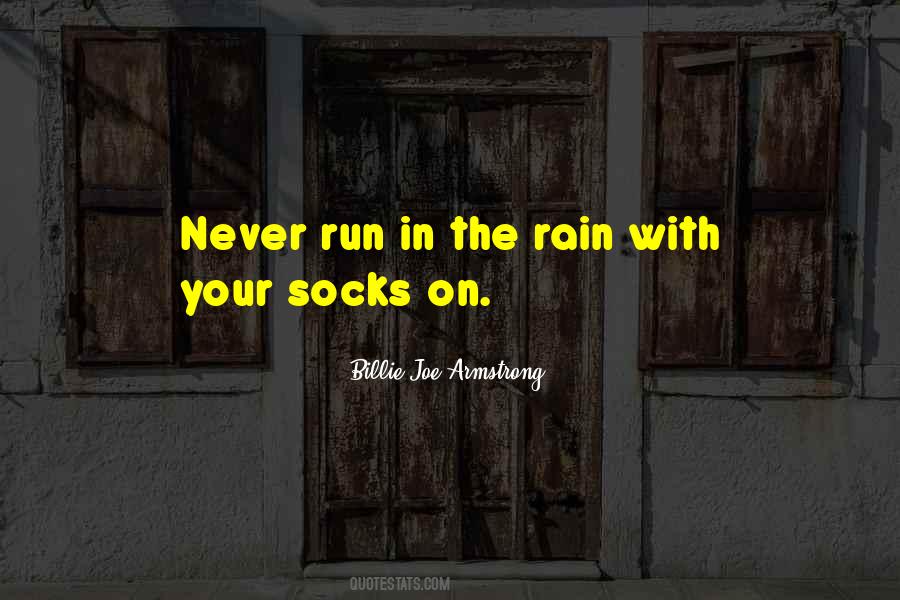 Rain Run Quotes #1475214