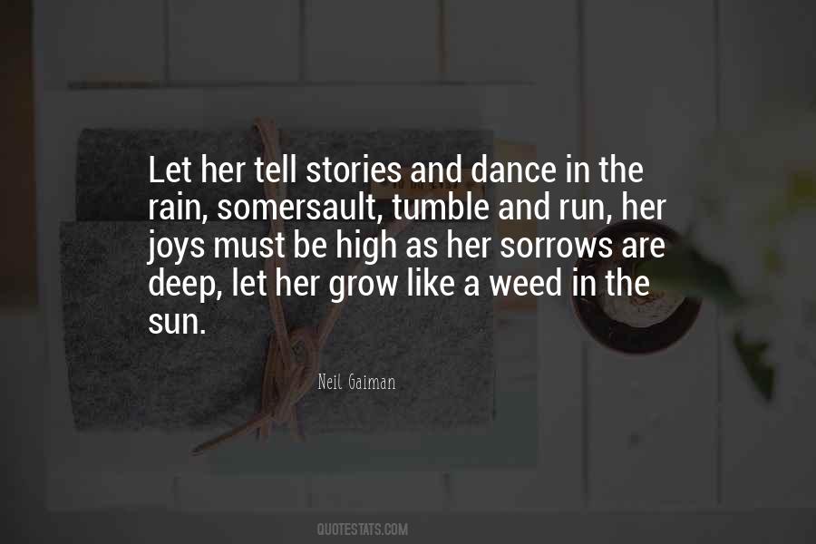 Rain Run Quotes #1619527