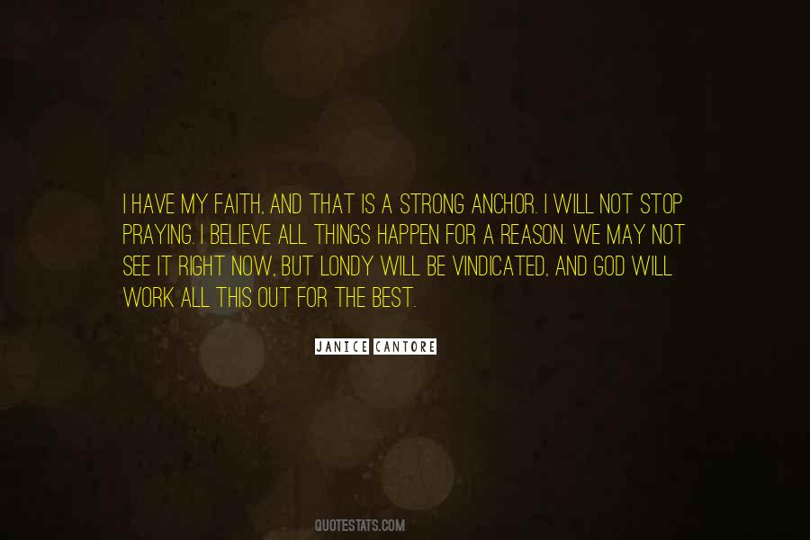 My Faith Is Strong Quotes #555685