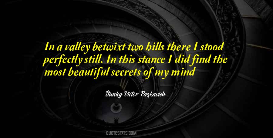 Hills And Valley Quotes #272845