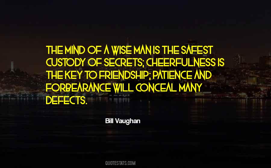 Patience Wise Quotes #1045625