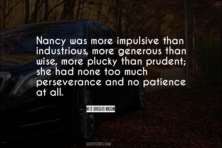 Patience Wise Quotes #144484