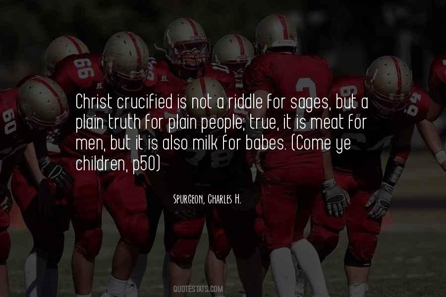 Crucified Christ Quotes #1338527