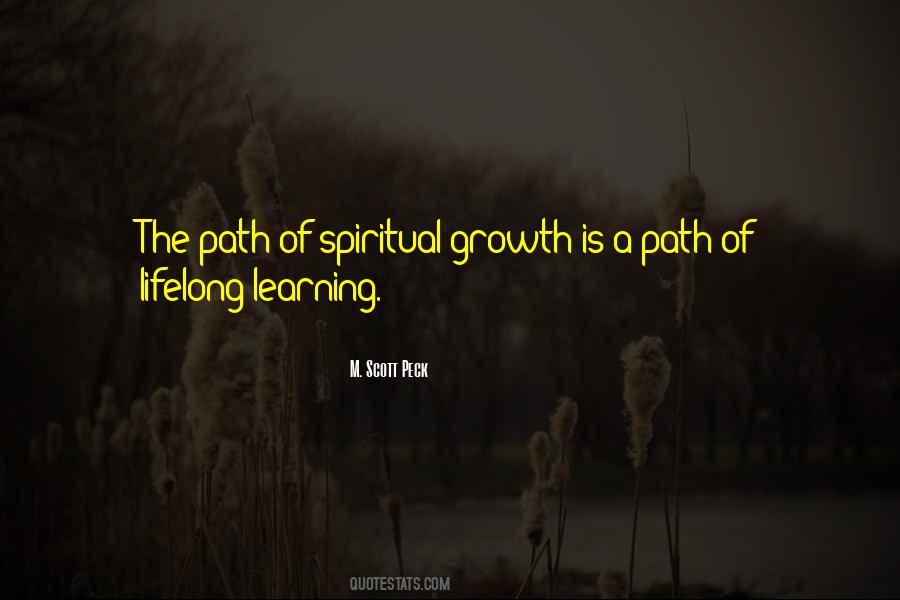 Growth Learning Quotes #378715