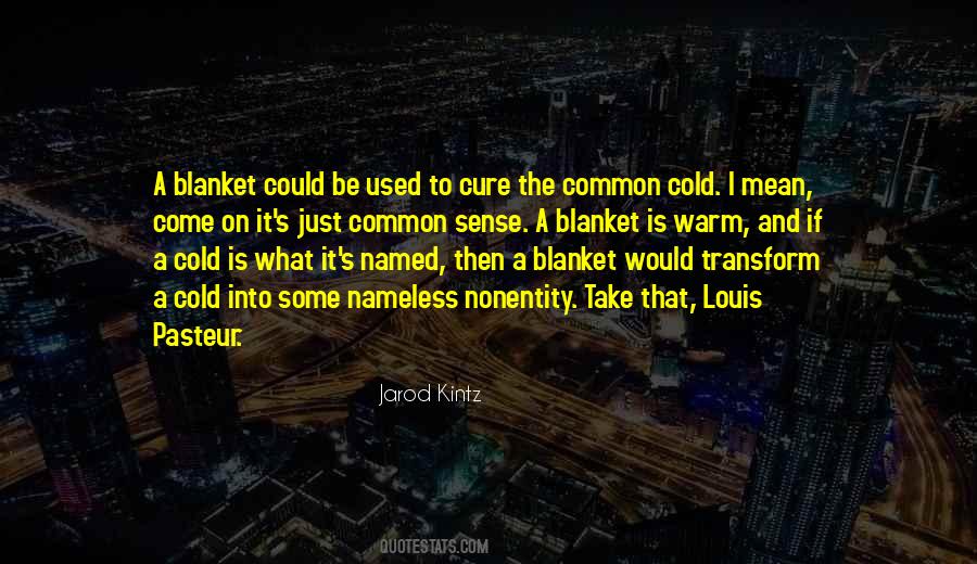 Quotes About A Warm Blanket #1820792