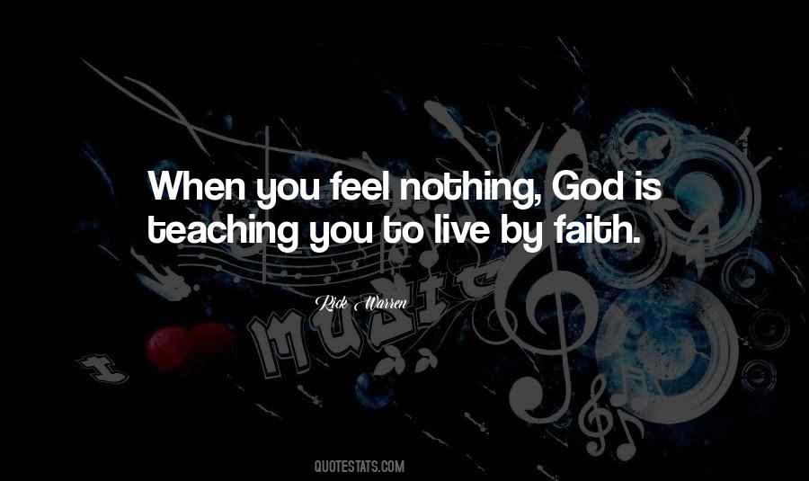 Live By Faith Quotes #1257366