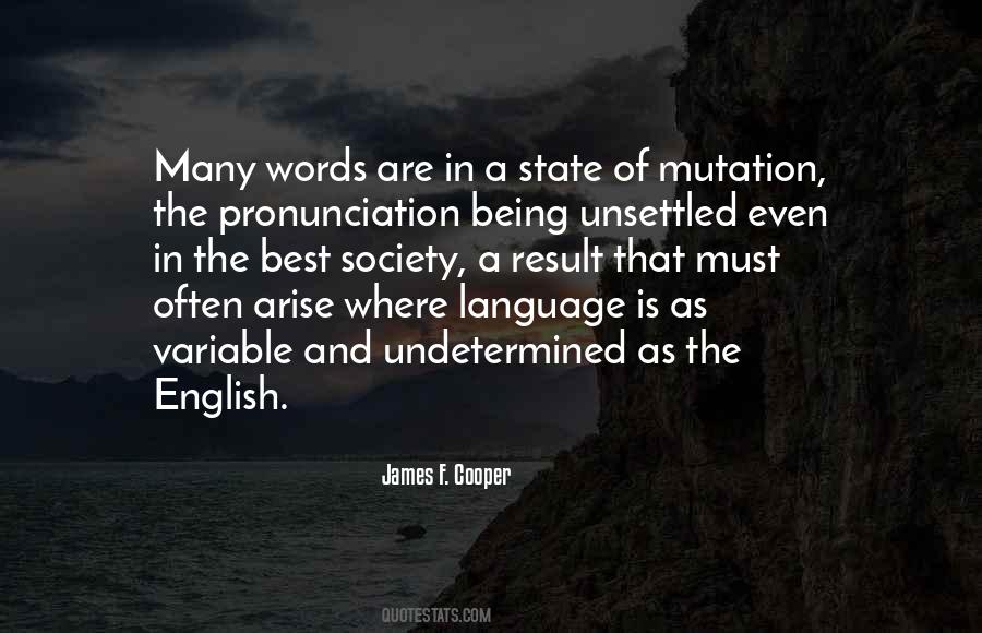 Quotes About Language And Words #1036931