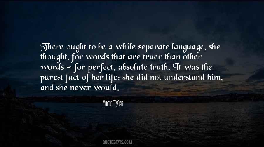 Quotes About Language And Words #1724645