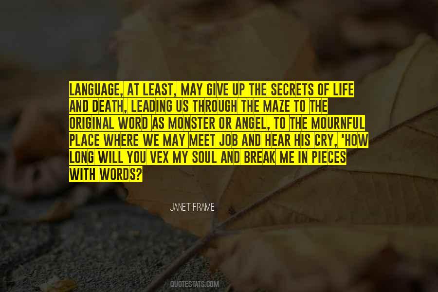 Quotes About Language And Words #1782274