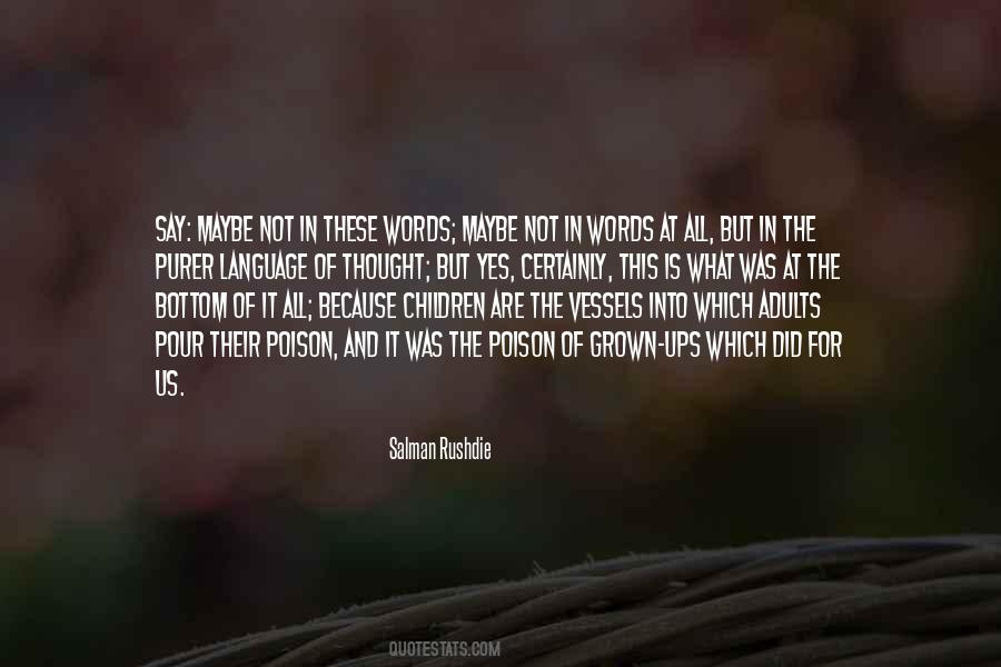 Quotes About Language And Words #352915