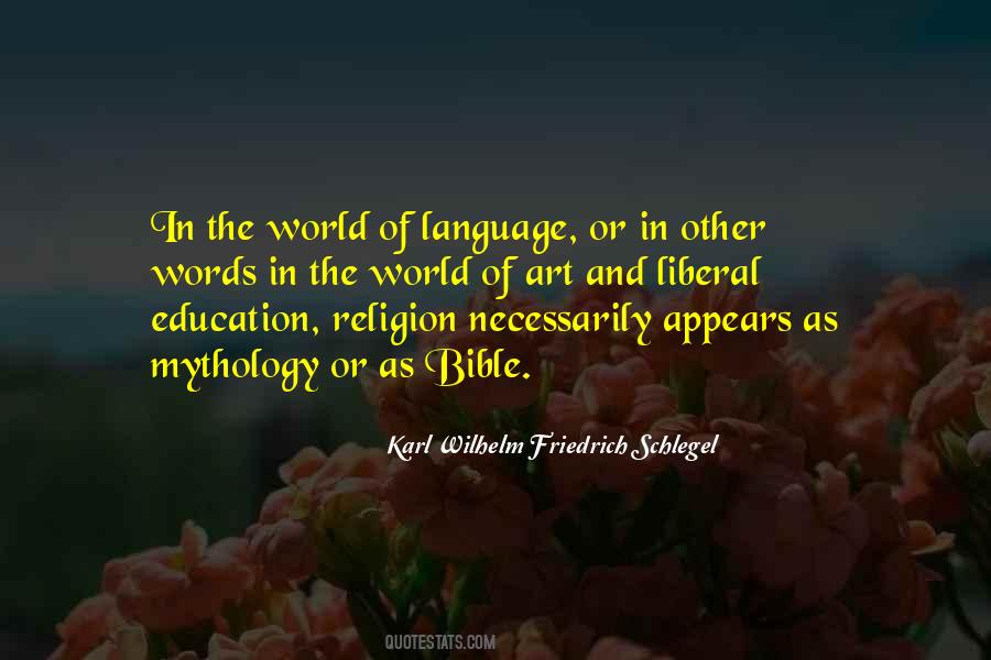 Quotes About Language And Words #537096