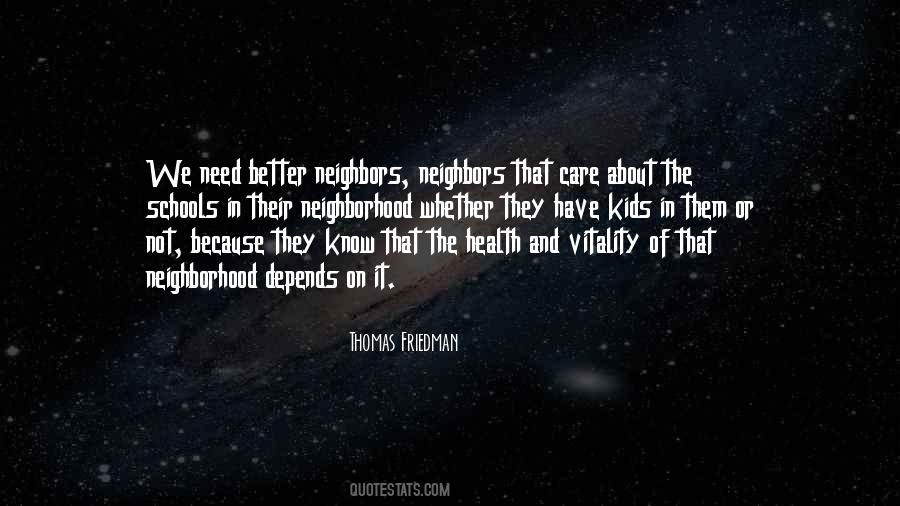We Care Because Quotes #724869