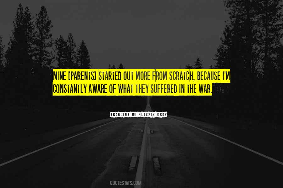 Started From Scratch Quotes #114054