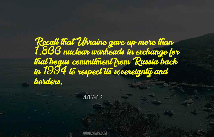 Quotes About Ukraine And Russia #641529
