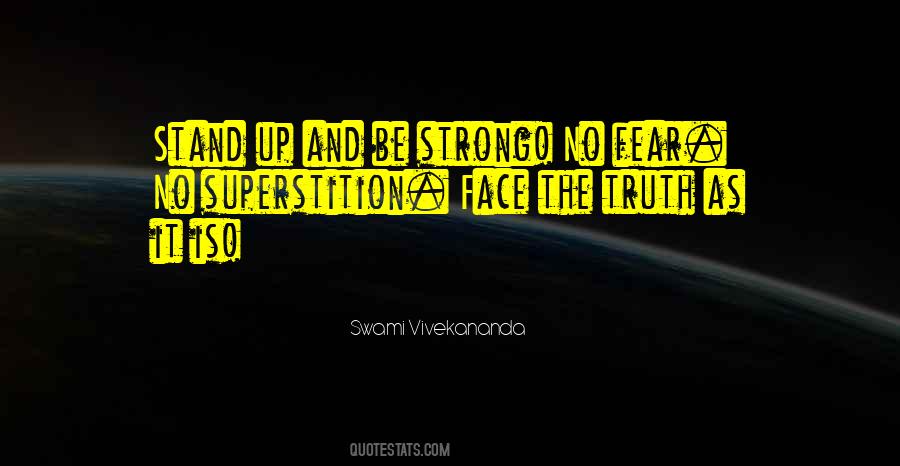 Strong Face Quotes #1835006