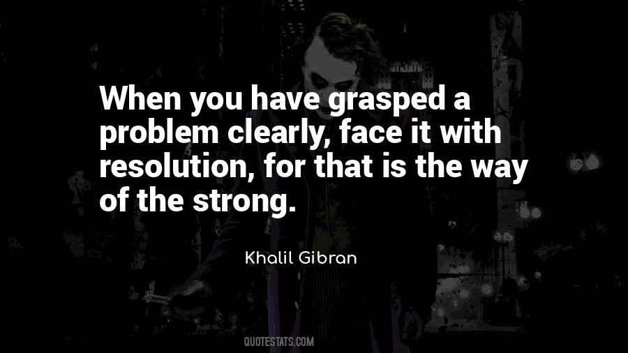 Strong Face Quotes #982739