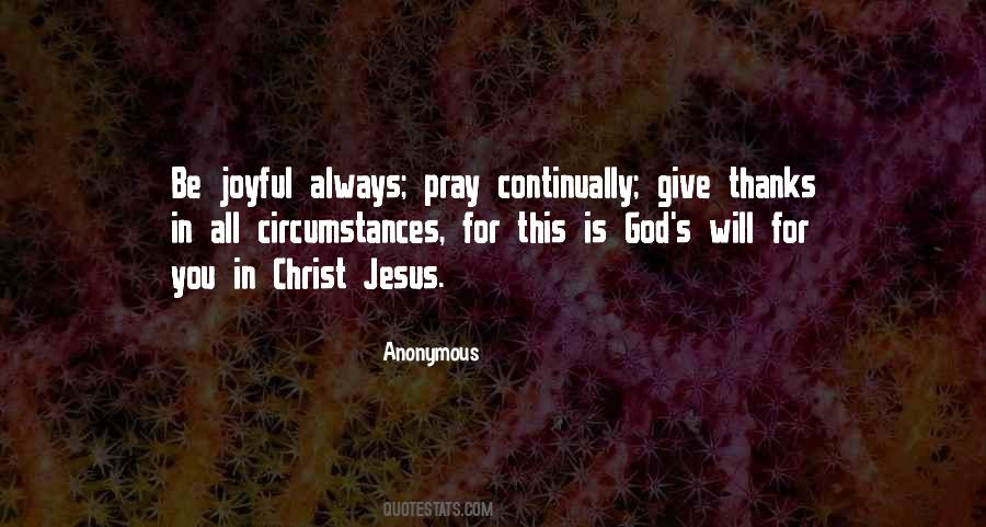 Be Joyful Always Quotes #239539