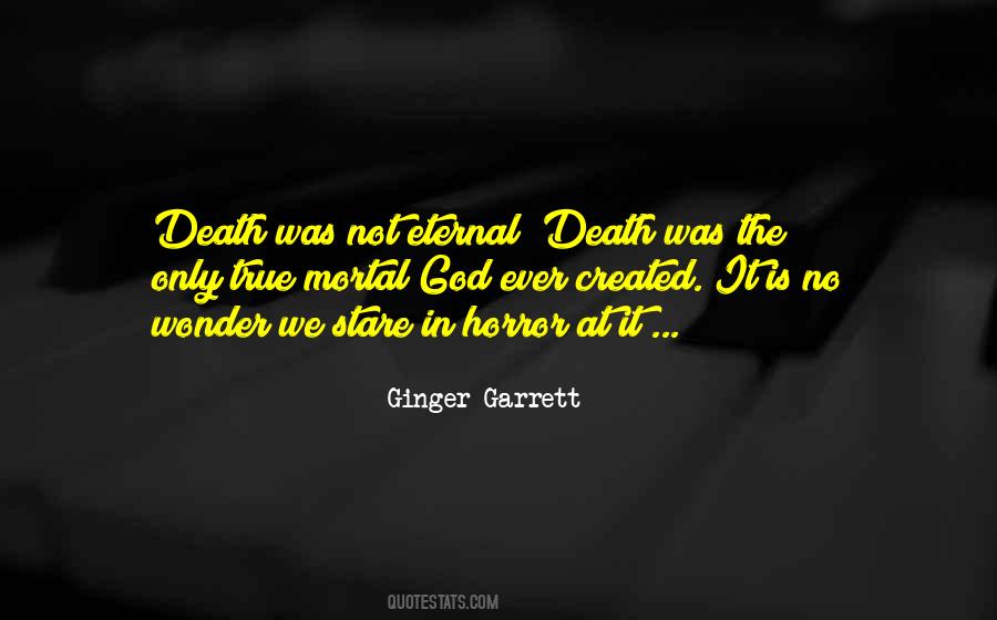 Death Horror Quotes #213976