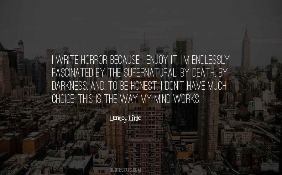 Death Horror Quotes #340001