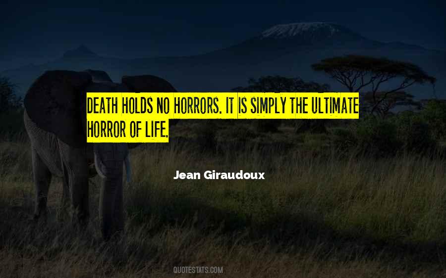 Death Horror Quotes #562180