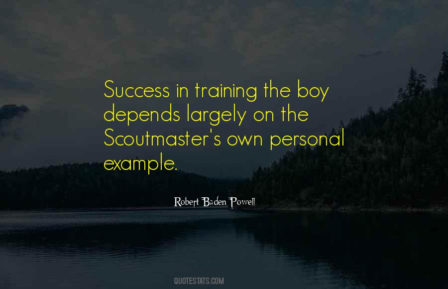 Training Success Quotes #958860