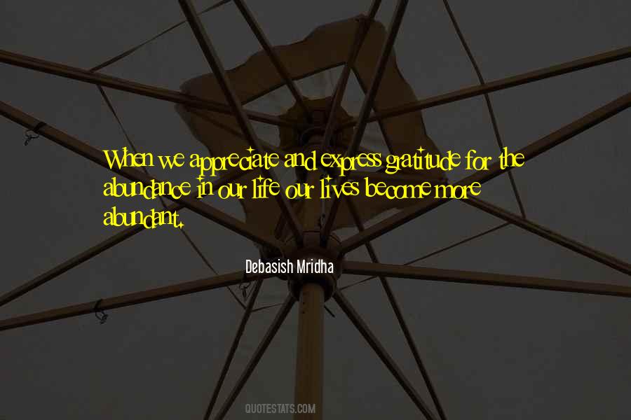 Gratitude Philosophy Quotes #1023139