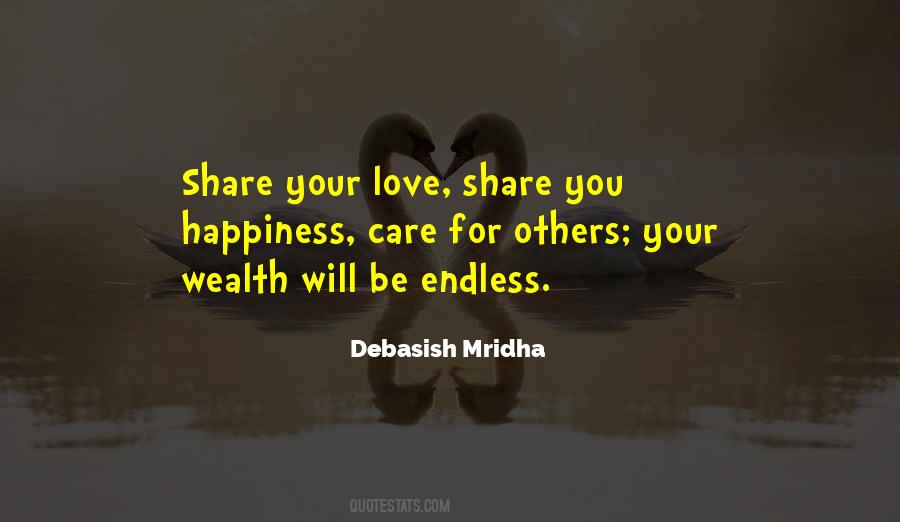 Wealth Love Quotes #1606940
