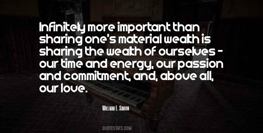 Wealth Love Quotes #340397