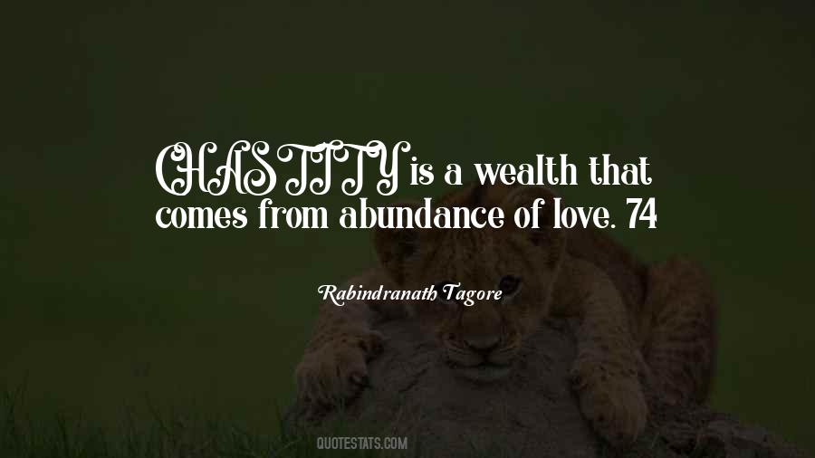 Wealth Love Quotes #793137
